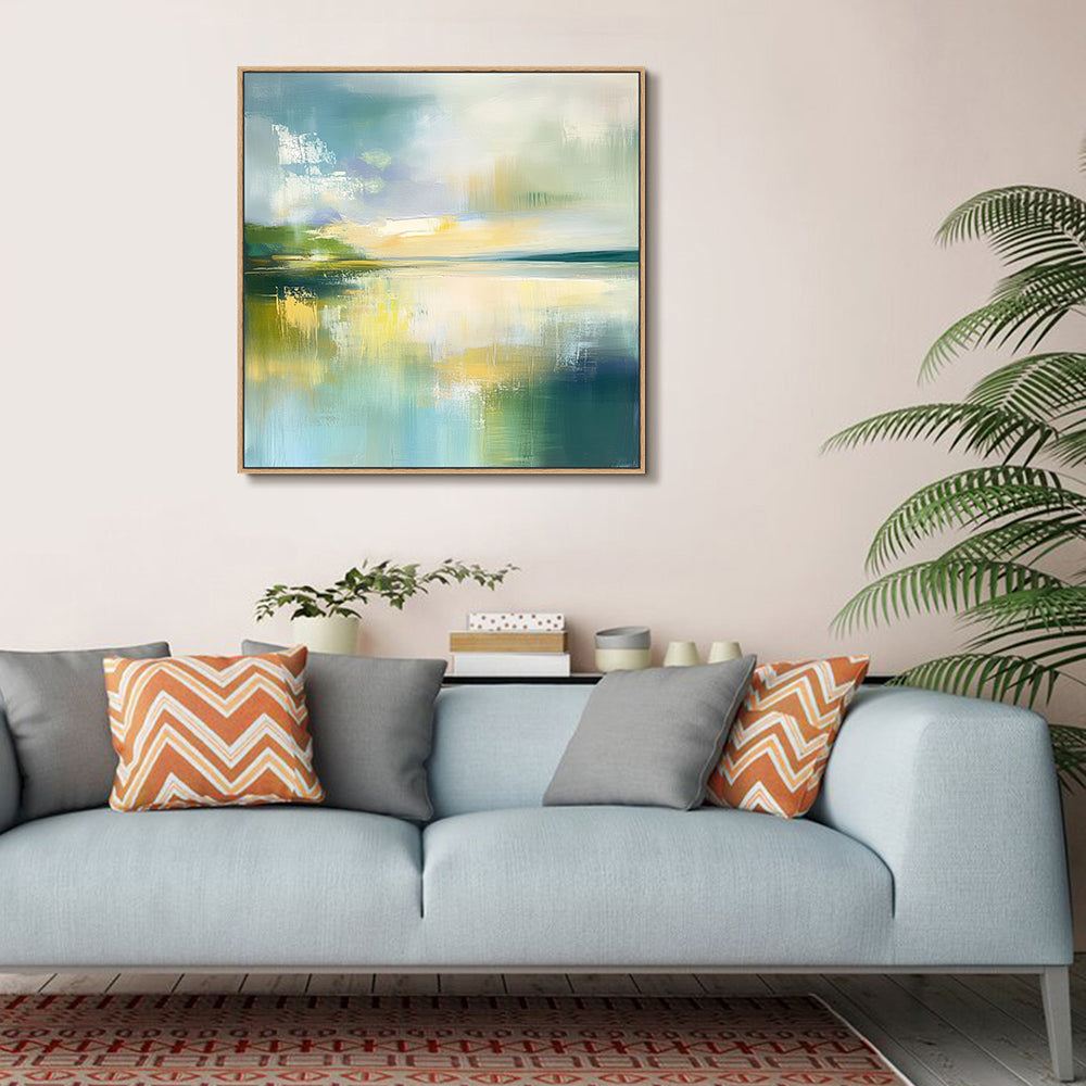 Water Reflection Canvas Wall Art