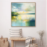 Water Reflection Canvas Wall Art