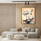 Lotus Bloom Canvas Wall Art