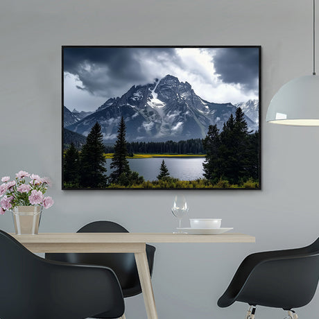 Majestic Mountain Canvas Wall Art