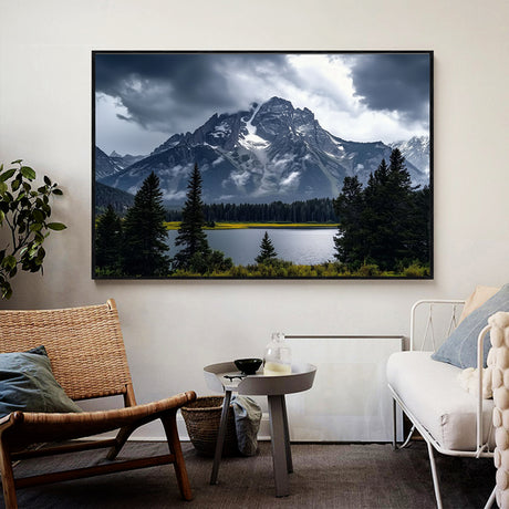 Majestic Mountain Canvas Wall Art