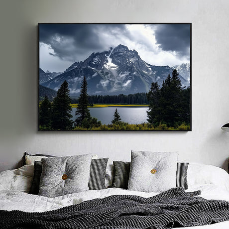 Majestic Mountain Canvas Wall Art