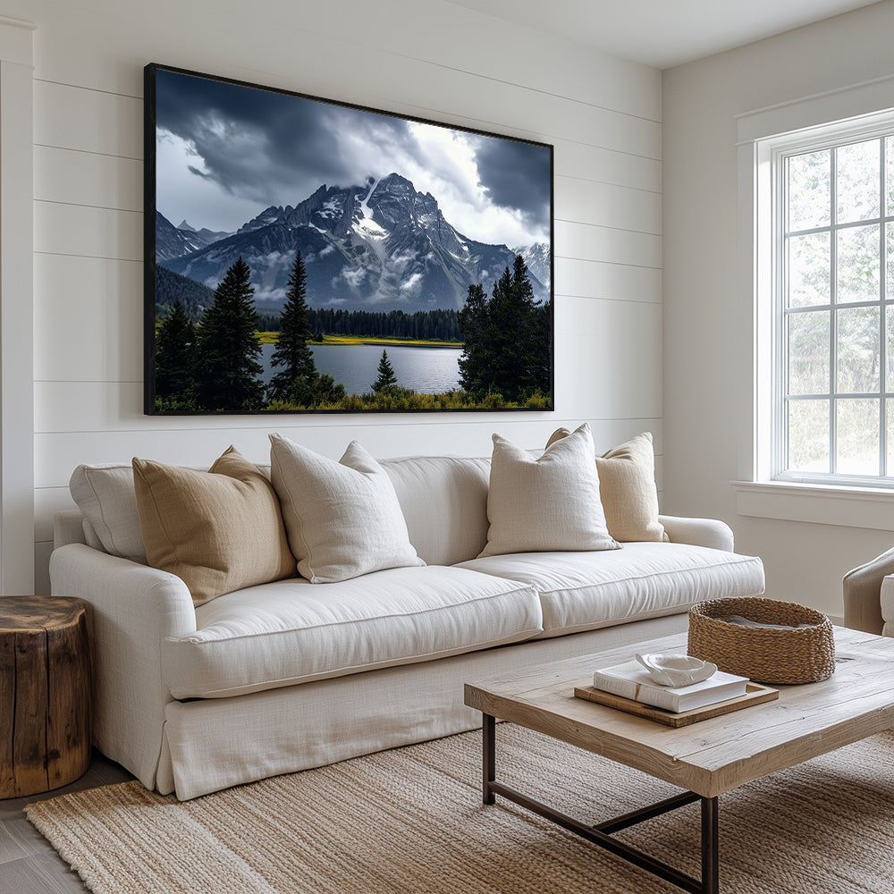 Majestic Mountain Canvas Wall Art