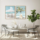 Coastal Bliss Canvas Wall Art