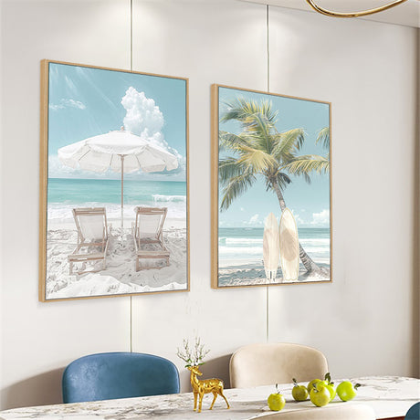 Coastal Bliss Canvas Wall Art