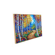 Vibrant Forest Path Canvas Wall Art