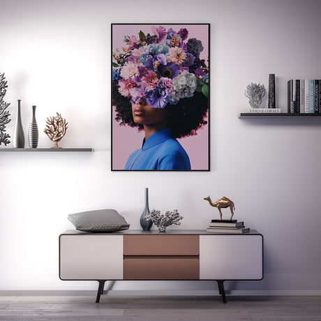 Vibrant Floral Canvas Wall Art