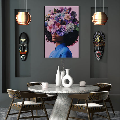 Vibrant Floral Canvas Wall Art