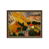 Vincent Van Gogh’s Countryside Harvest - A Rustic Masterpiece Canvas Wall Art