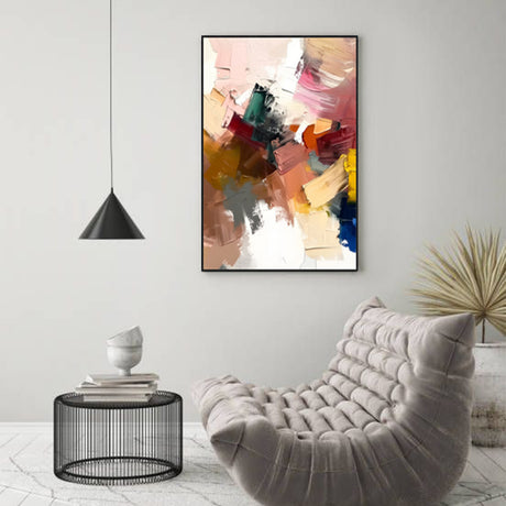 Bold Brushstrokes Canvas Wall Art