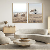 Rustic Farmhouse Canvas Wall Art Set