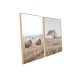 Rustic Farmhouse Canvas Wall Art Set