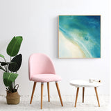 Coastal Serenity – Ocean Shoreline Canvas Wall Art