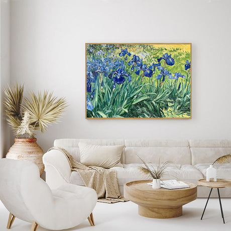 Irises Canvas Wall Art