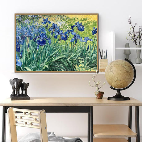 Irises Canvas Wall Art