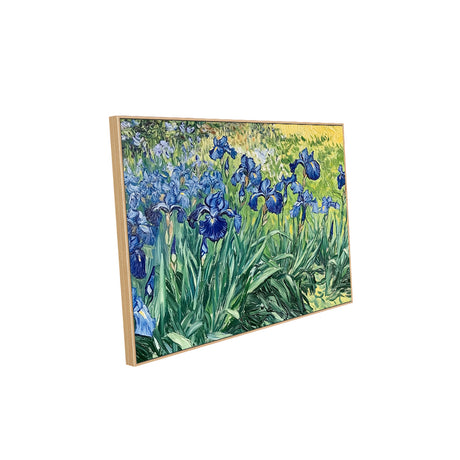 Irises Canvas Wall Art