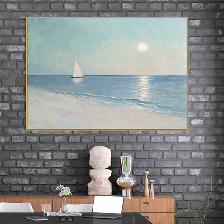 Sail into Serenity – Ocean Breeze Canvas Wall Art