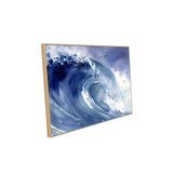 Ocean Wave Energy – Watercolor Canvas Wall Art