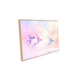 Ethereal Swallows in Flight Canvas Wall Art