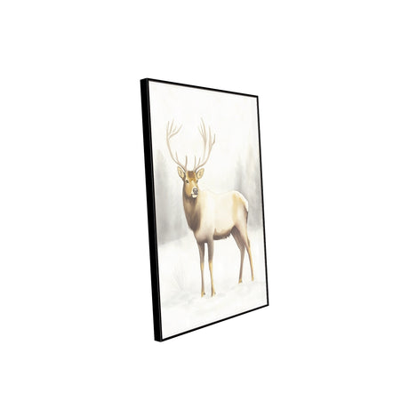 Majestic Stag Canvas Wall Art - Embrace Nature's Serenity