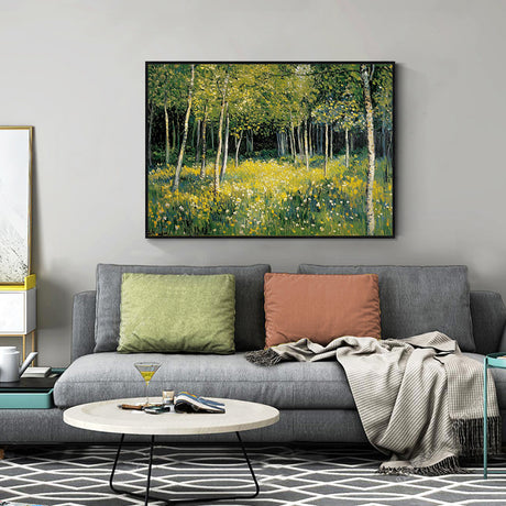 Serene Forest Canvas Wall Art