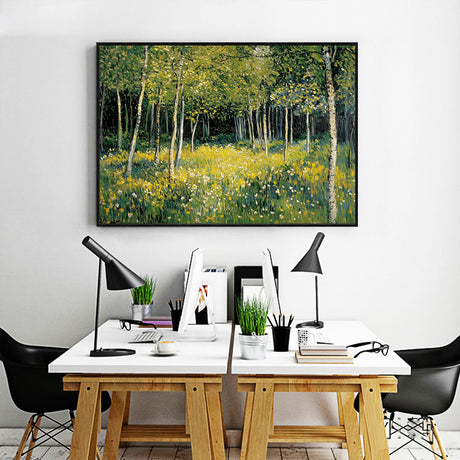 Serene Forest Canvas Wall Art