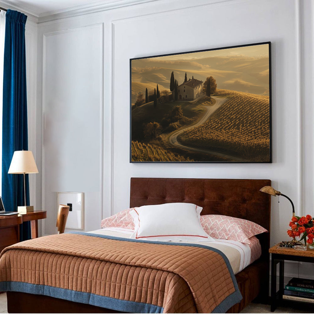 Tuscan Countryside Canvas Wall Art