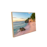 Pink Sand Beach Canvas Wall Art