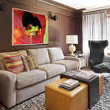 Vibrant Tree Frog Canvas Wall Art