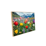 Colorful Mountain Wildflower Canvas Wall Art – Nature’s Beauty for Your Home