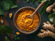 Rustic Turmeric and Ginger Canvas Wall Art