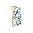 Bluebird And Blooms Canvas – Vibrant Nature-Inspired Art