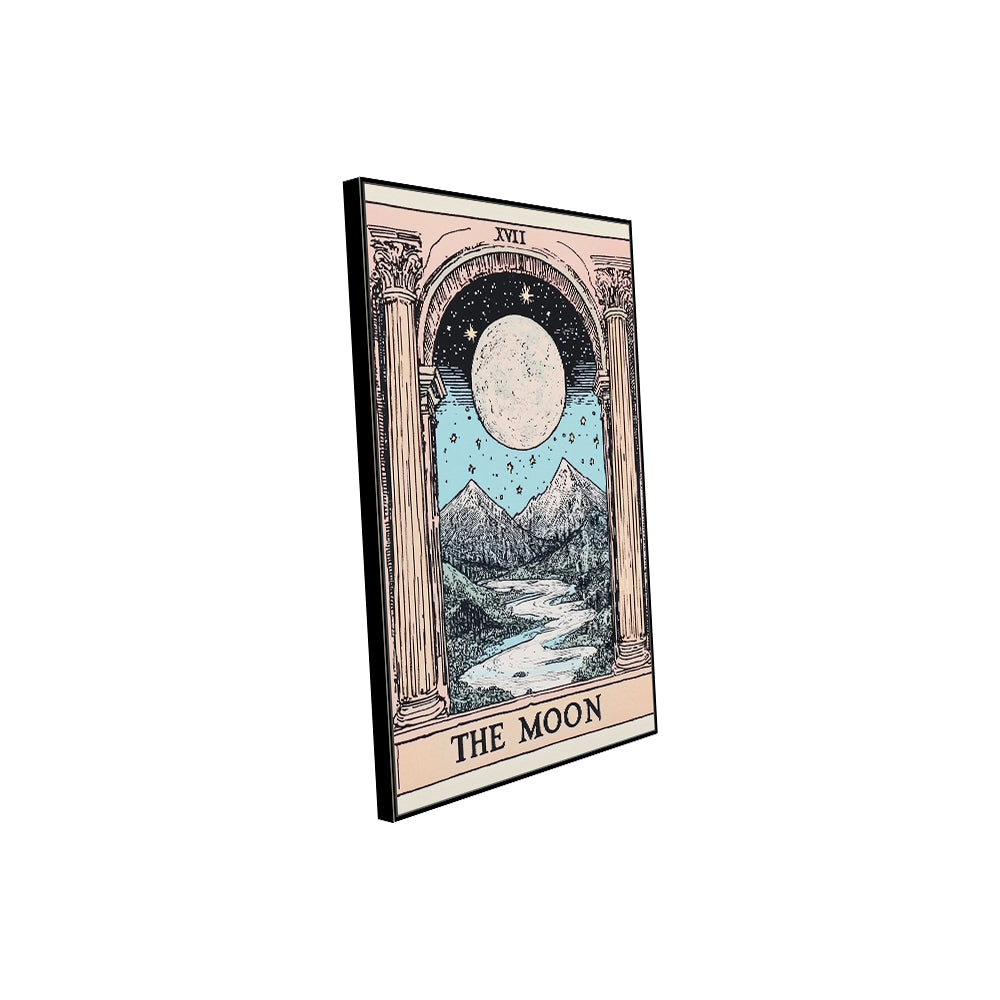 The Moon Tarot: Mystical Canvas Wall Art