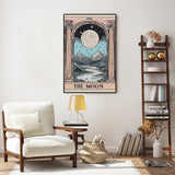 The Moon Tarot: Mystical Canvas Wall Art