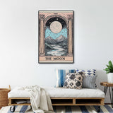 The Moon Tarot: Mystical Canvas Wall Art