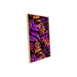 Vivid Fern Fantasy: Colorful Botanical Canvas Wall Art