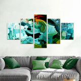 Abstract Creative Mind 5-Piece Canvas Wall Art