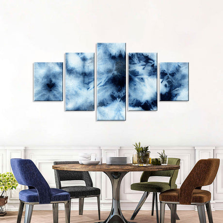 Abstract Tie-Dye Canvas Wall Art