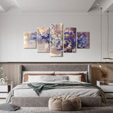 Abstract Watercolor Cherry Blossom Canvas Wall Art