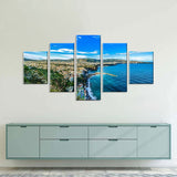 Amalfi Coast Shoreline Canvas Wall Art