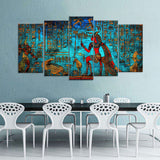 Ancient Egypt with this exciting Hieroglyphics Canvas Wall Art