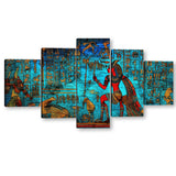 Ancient Egypt with this exciting Hieroglyphics Canvas Wall Art