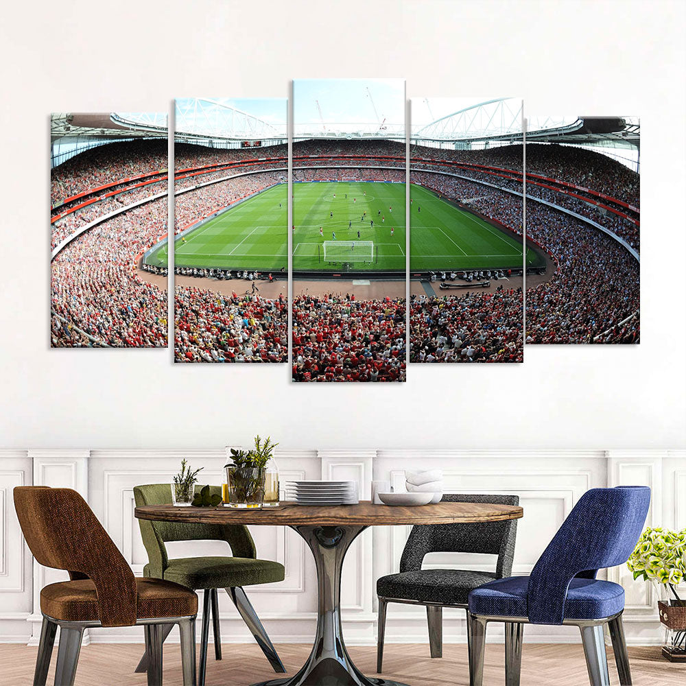 Arsenal - The Emirates Stadium Canvas Wall Art