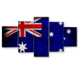 Australian Flag Canvas Wall Art