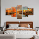 Autumn in St. Petersburg Canvas Wall Art