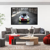 BMW M8 GTE Canvas Wall Art