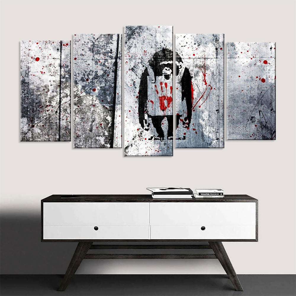 Banksy I Am Your Father Canvas Wall Art