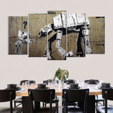 Banksy I Am Your Father Canvas Wall Art