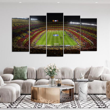 Barcelona Camp Nou Canvas Wall Art