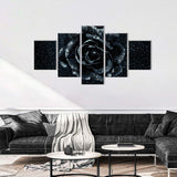 Black Rose Canvas Wall Art